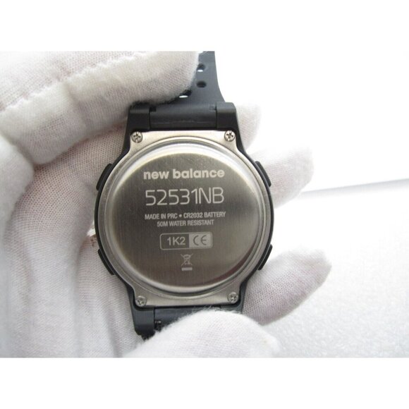 New Balance Quartz WR Digital 40mm Round Watch (H377) "New Battery" - Picture 3 of 9